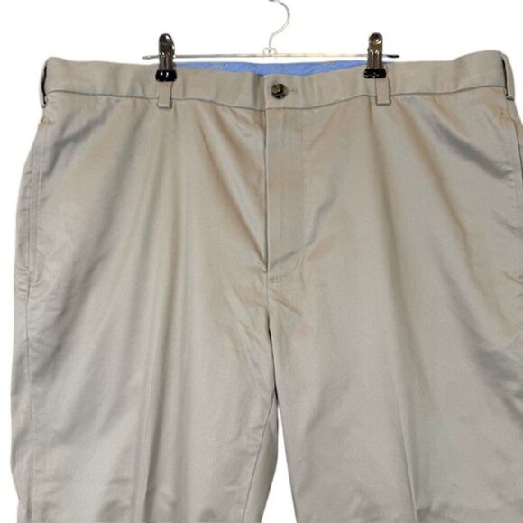 Brooks Brothers Lightweight Advantage Chino Stretch Clark Fit Khaki Size 40 x 29 - Picture 2 of 13